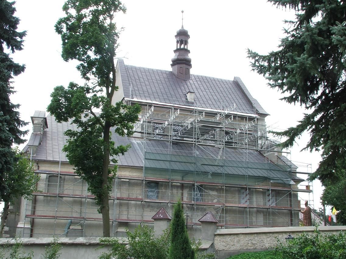 Prace Konserwatorskie Elewacji Kościoła
