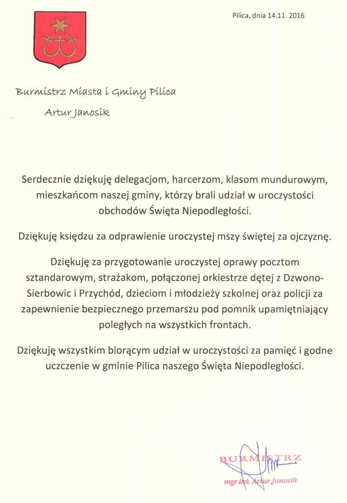Święto Niepodległości - 11.listopada