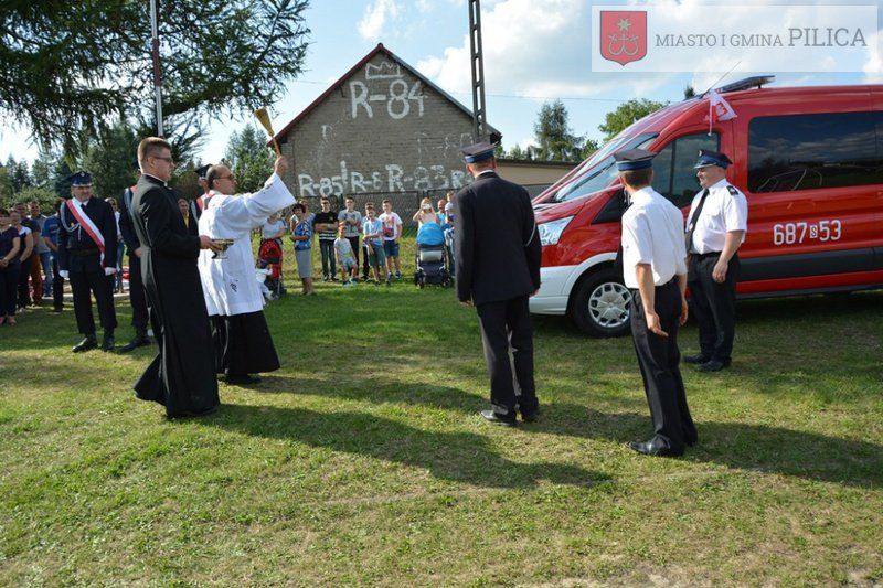 Festyn Rodzinny oraz poświęcenie wozu strażackiego w Kocikowie