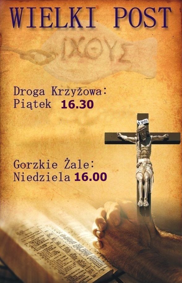 Nabożeństwa Pasyjne w Wielkim Poście