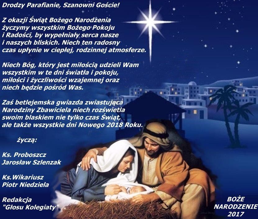 Życzenia Świąteczne