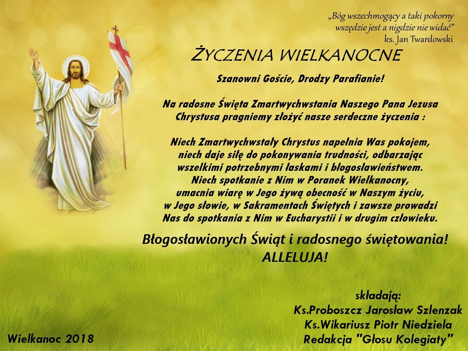 Życzenia Wielkanocne