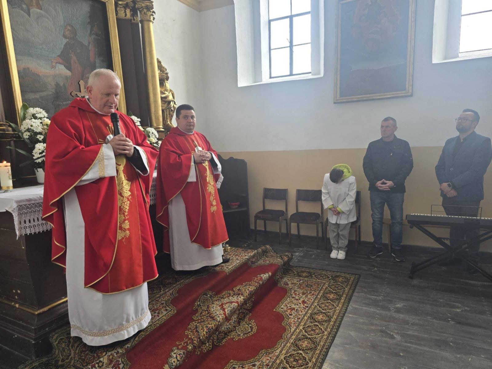 Msza Święta w Kościele św. Jerzego
