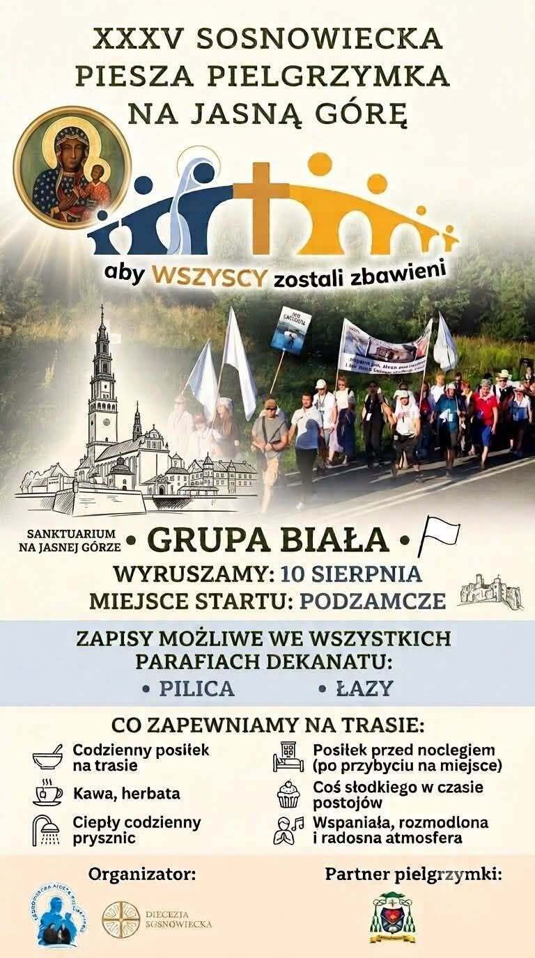 Zapisz się na pielgrzymkę!